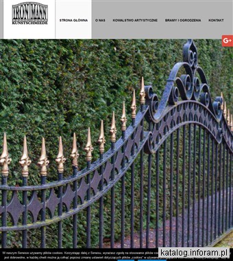 www.iron-mann.eu ogrodzenia metalowe