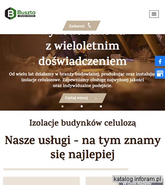 izolacje natryskowe bieszczady izolacjeceluloza.pl