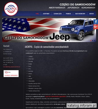 JACKPOL Części do aut amerykańskich Poznań