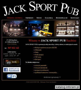 Jack Sport Pub Racibórz