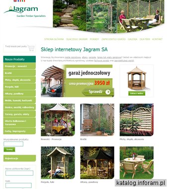 Akcesoria ogrodowe - altany ogrodowe, pergole, meble drewniane