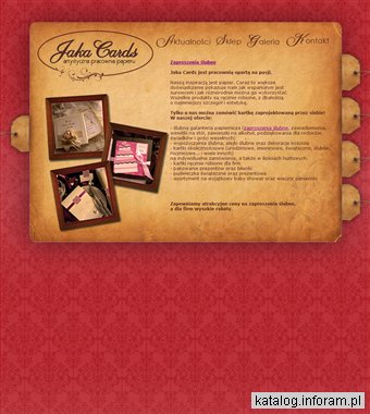 Zaproszenia ślubne - Jaka Cards