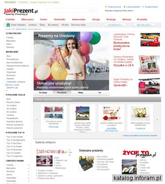 Wyszukiwarka Prezentów JakiPrezent.pl