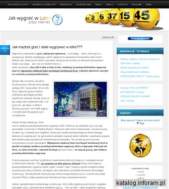 Jak wygrać w lotka