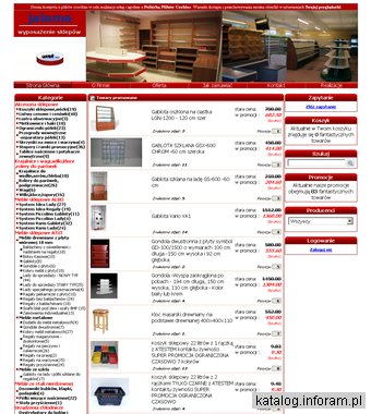 Wyposażenie sklepów