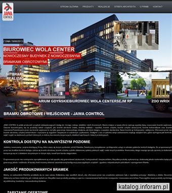 Poznaj ofertę na bramki obrotowe Jawa Control