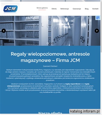 www.jcm.pl antresole magazynowe