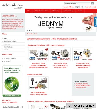 GRUPA INFINITY systemy klucza