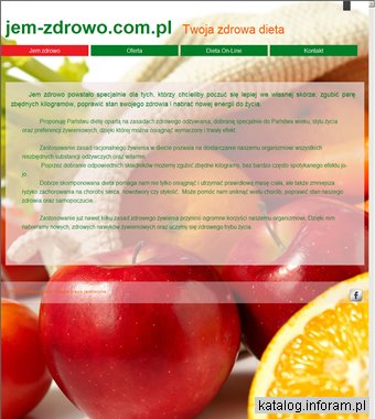 Jem zdrowo - Twoja zdrowa dieta