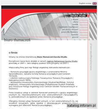 Biuro Tłumaczeń Kaczka Studio Częstochowa