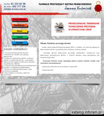 Tłumacz języka francuskiego Lublin