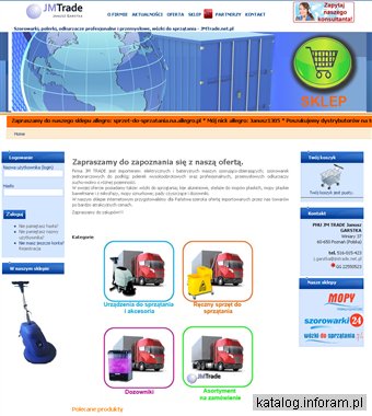 Odkurzacze profesjonalne i przemysłowe, szorowarki - JMTrade.net.pl