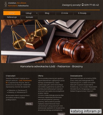 Kancelaria adwokacka Brzeziny - joanna-zielinska.pl