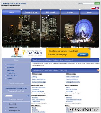 Darmowy Katalog WWW Joe-browns