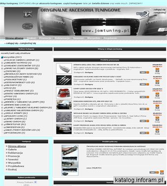 Oryginalne akcesoria tuningowe renomowanych firm