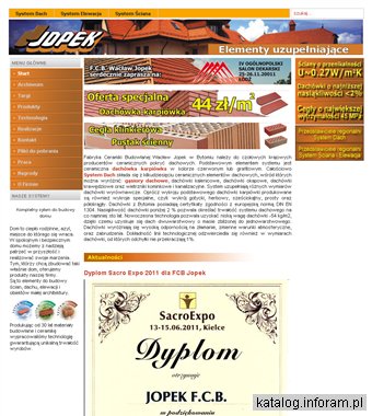 Płytki elewacyjne oraz dachówki ceramiczne