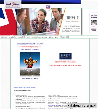 Angielski Warszawa - Callan, Direct Method i półkolonie