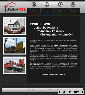 Podnośnik koszowy Częstochowa, usługi budowlane