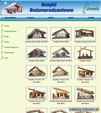 Junek Pracownia Rękodzieła Szopki Bożonarodzeniowe