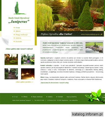 JUNIPERUS pielęgnacja terenów zieleni Kraków