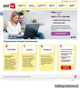 Projektowanie sklepów internetowych Warszawa