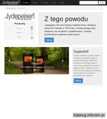 Jydepejsen - duńskie piece kominkowe