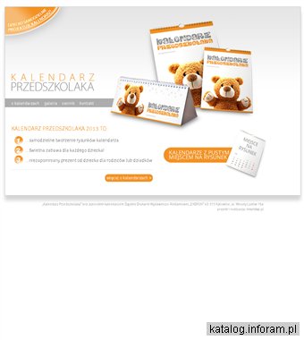 Kalendarz przedszkolaka