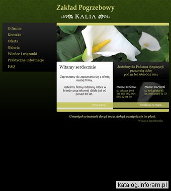 Zakład pogrzebowy Kościan