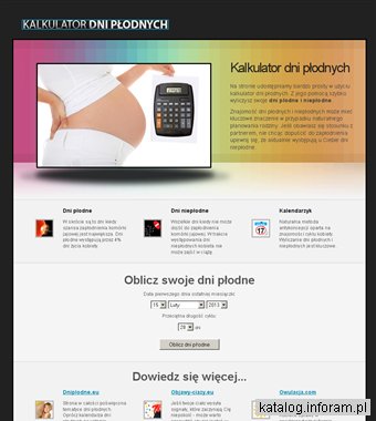 Kalkulator dni płodnych