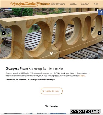 www.kamieniarstwo-pisarski.pl