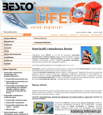 Kamizelki ratunkowe Besto