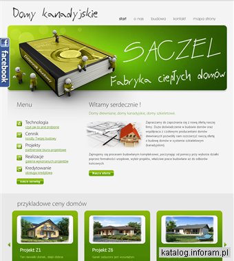 Saczel - Domy kanadyjskie, Śląsk, Małopolska, Częstochowa