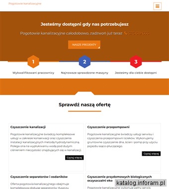 Przepychanie kanalizacji Łódź - kanalizacjalodz24.pl