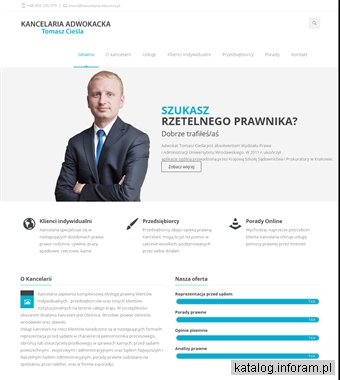 Kancelaria Adwokacja Adwokat Tomasz Cieśla