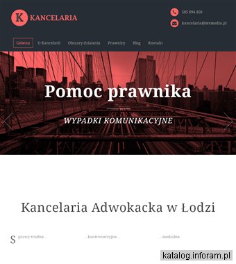 Adwokat Łukasz Pajor Kancelaria Adwokacka w Łodzi