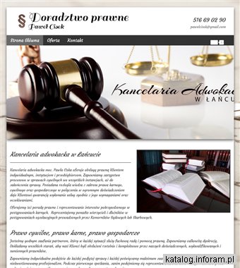 CISEK PAWEŁ porady prawne Łańcut
