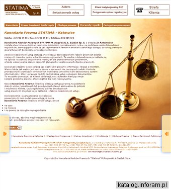 kancelariastatima.pl - kancelaria prawnicza Katowice