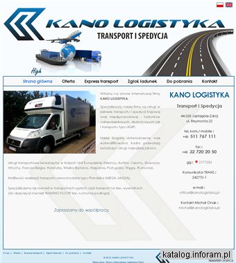 Kano Logistyka - międzynarodowy transport drogowy