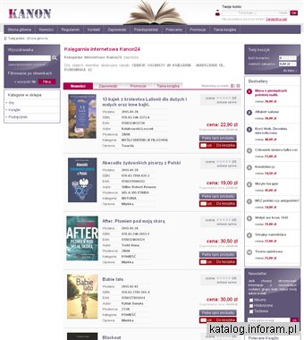 Kanon24 księgarnia internetowa