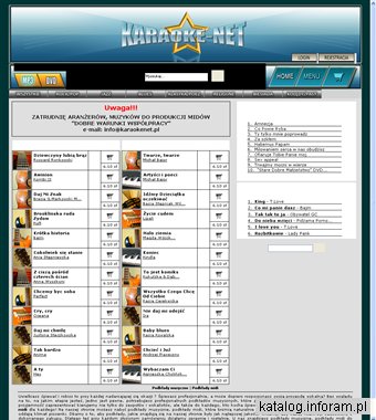 Podkłady muzyczne do karaoke