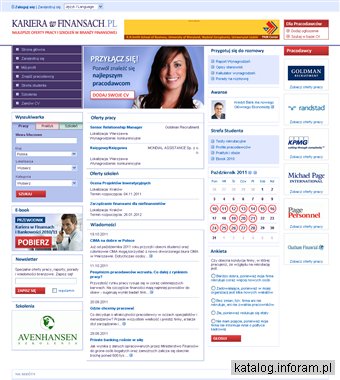 Kariera w Finansach
