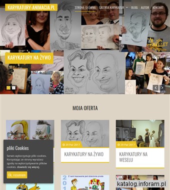 Karykatury w prezencie - rysowanie karykatur