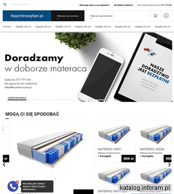 Materace premium- kaszmirowysen.pl