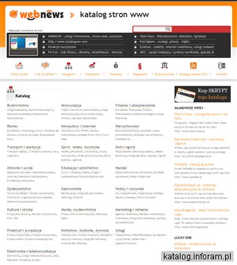 Katalog stron www