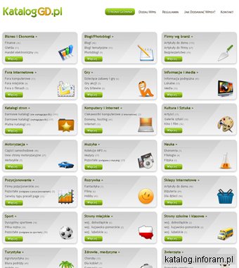 Katalog stron KatalogGD.pl