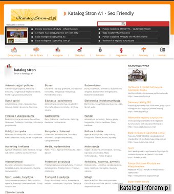 Katalog Stron A1 - Moderowany katalog stron www