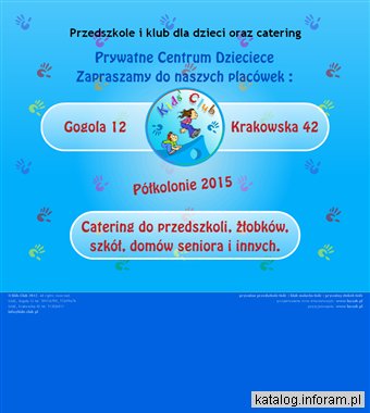 KIDS-CLUB klub dla dzieci Łódź