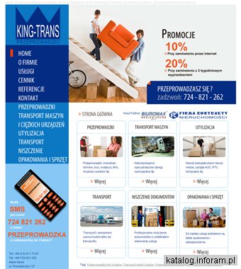 Przeprowadzki w Krakowie King-Trans