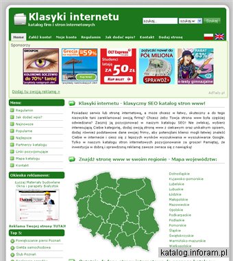 Ogólnotematyczny katalog firm i stron internetowych