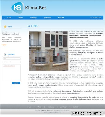 KLIMA-BET KRAKÓW producent siatek ogrodzeniowych